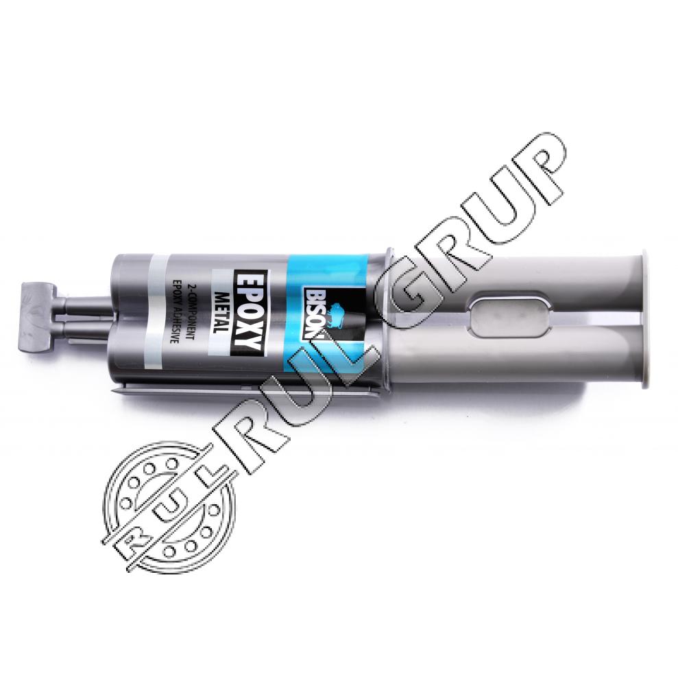 400004 BISON EPOXY ADEZIV METAL 2X12ML